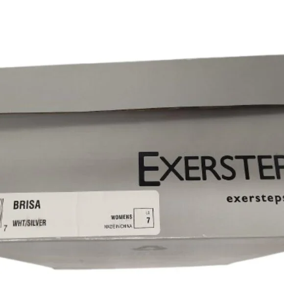 Exerstep Rocker Bottom Design Women's Brisa Leather Mesh Tennis Shoe Size 7 NIB - Picture 7 of 9